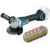 Makita DGA504ZX1 Akkus sarokcsiszoló 125mm 18V LXT Li-ion, akku és töltő nélkül