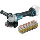 Makita DGA504ZX1 Akkus sarokcsiszoló 125mm 18V LXT Li-ion, akku és töltő nélkül