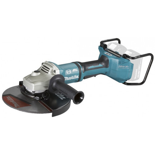 Makita DGA901ZUX1 Akkus sarokcsiszoló AWS 230mm Li-ion LXT 2x18V, akku és töltő nélkül