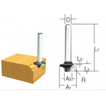 Makita D-09357 Kerekítő marókés, 6mm