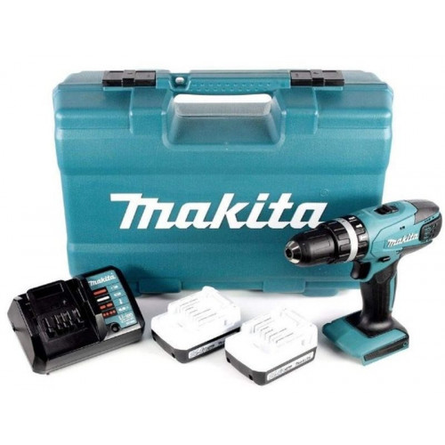 Makita HP347DWE ütvefúró-csavarbehajtó (14,4V 2x 1,3Ah)