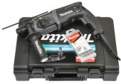 Makita HR2470BX40 Fúró-vésőkalapács kofferben SDS-Plus (780W/2,4J) + B-55784