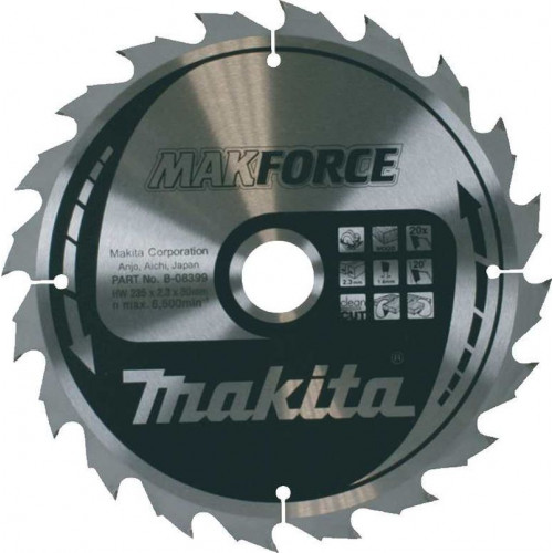 Makita B-08399 Makforce körfűrészlap, 235x30mm 20Z