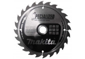 Makita B-32910 Specialized Körfűrészlap, 165x20mm 24Z