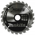 Makita B-09195 SPECIALIZED Körfűrésztárcsa akkus gérvágóhoz 190x30 mm Z24