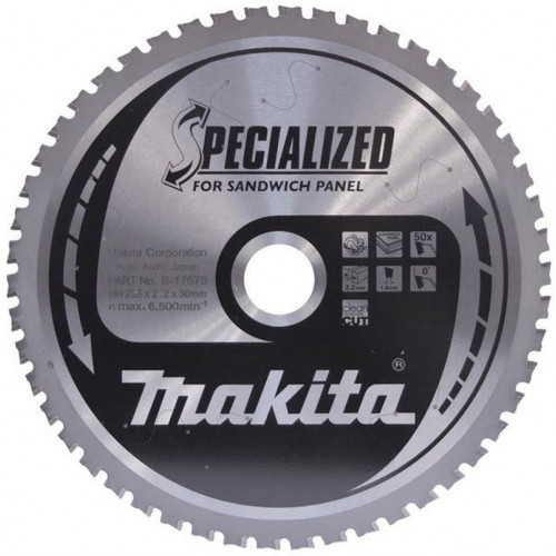 Makita B-17675 Specialized körfűrészlap, 235x30mm 50Z