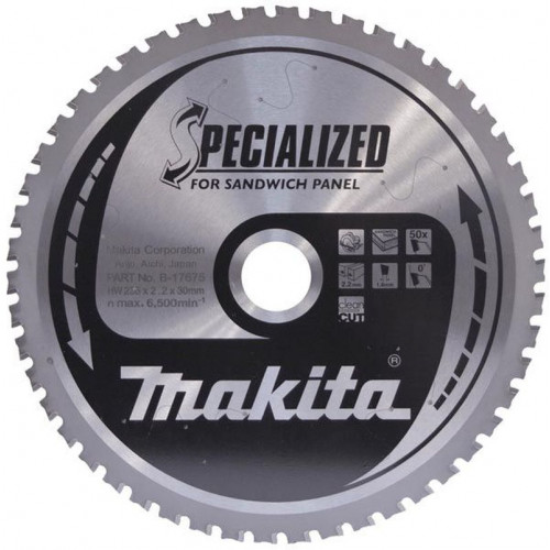 Makita B-33582 Specialized körfűrészlap, 235x30mm 50Z=old B-17675