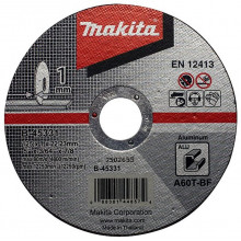 Makita vágókorong aluminiumhoz 125x1x22mm, B-45331