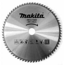 Makita D-73003 Standard TCT körfűrészlap, 260x30mm 70Z