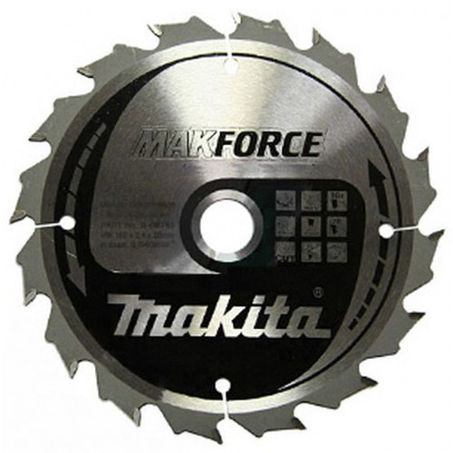 Makita B-08143 Makforce körfűrészlap, 160x20mm 16Z