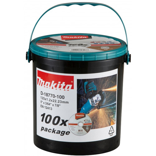 Makita D-18770-100 vágókorong inoxhoz 125x1,2x22mm, 100db.