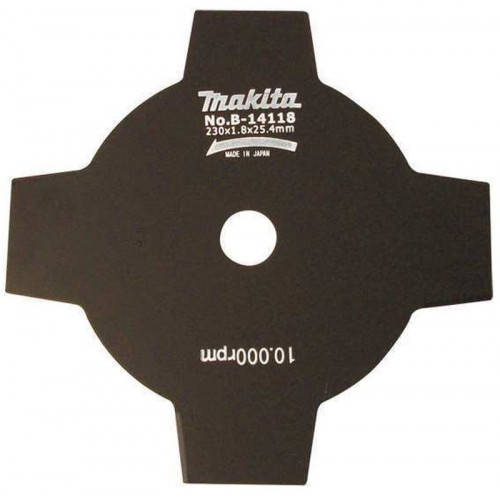 Makita B-14118 4 fogú Bozótvágó kés 230 x 25.4 mm
