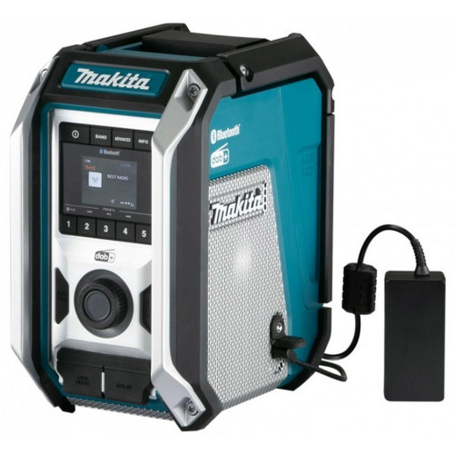 Makita DMR115 akkus rádió DAB, Bluetooth, USB Li-ion CXT 10,8/12V,LXT14,4/18V