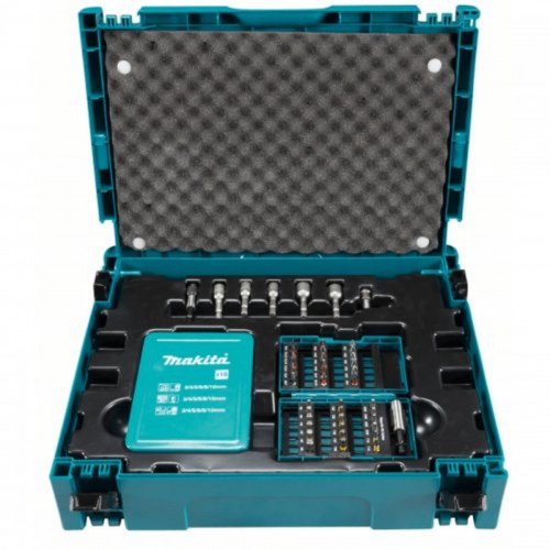Makita B-53908 Fúró- és csavarbehajtó bitkészlet, 62 db, Makpac