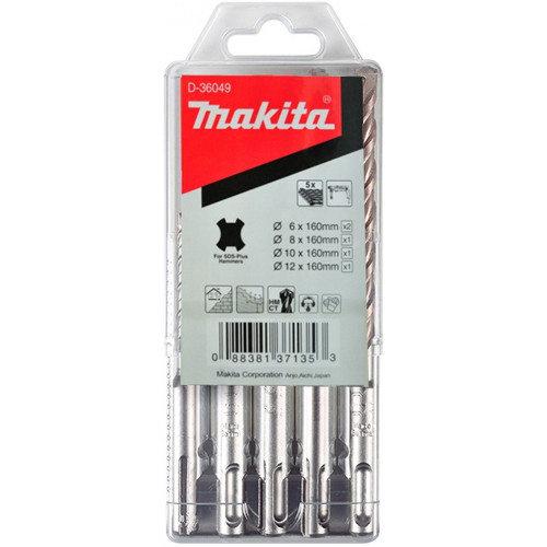 Makita D-36049 SDS-Plus fúrókészlet 5 db-os