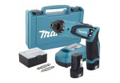 Makita DF012DSE Akkus csavarbehajtó Li-ion (2x1,5Ah/7,2V)