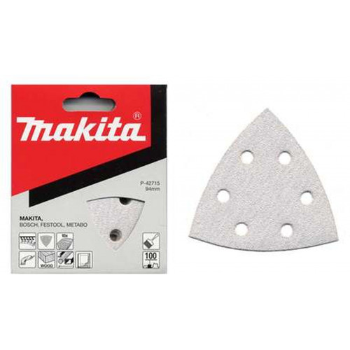 Makita P-42690 tépőzáras deltacsiszolólap DELTA 94mm, K60/ 10db/ BO4561 = oldB-21680