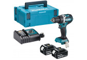 Makita DDF484RFJ Akkus fúró-csavarbehajtó 54/30Nm Li-ion LXT (2x3,0Ah/18V) Makpac