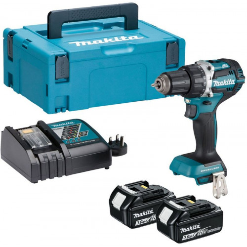 Makita DDF484RFJ Akkus fúró-csavarbehajtó 54/30Nm Li-ion LXT (2x3,0Ah/18V) Makpac