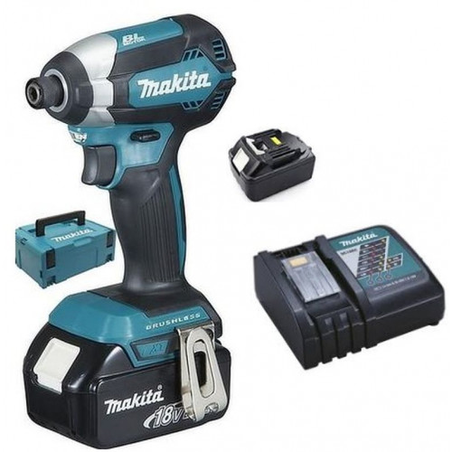 Makita DTD155RTE akkus ütvecsavarbehajtó 1/4 "Li-ion 18V/5,0Ah