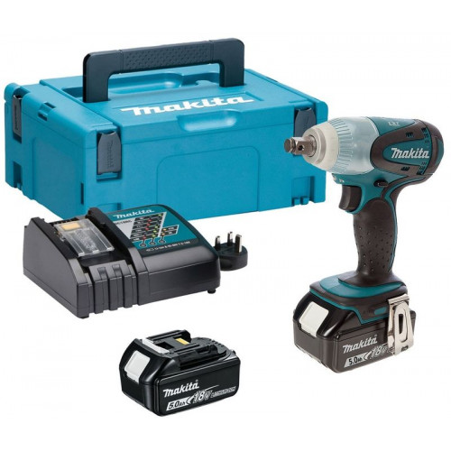 Makita DTW251RTJ Akkus ütvecsavarozó 1/2"Li -ion (2x5,0Ah/18V) Makpac