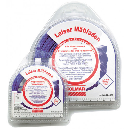 Makita Dolmar 369224060 Nylon damil, 2mm x 15m