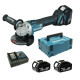 Makita DGA504RTJ Akkus sarokcsiszoló 125mm Li-ion LXT (2x5,0Ah/18V) Makpac 2