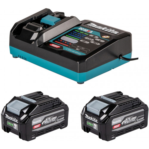 Makita 1916Y1-1 Akku és töltő szett Li-ion XGT (40V/2xBL4040F+DC40RA) 1916Y1-1 Makita 1916Y1-1 Akku és töltő szett Li-ion XGT (40V/2xBL4040F+DC40RA) 1916Y1-1