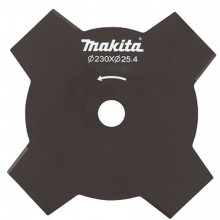 Makita 197320-2 4 fogú Bozótvágó kés 255 x 25.4 mm