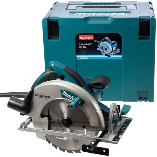 Makita 5008MGJ Kézi körfűrész 1800W, 210x30cm, Makpac