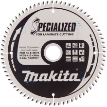 Makita B-29474 Specialized körfűrészlap, 216x30mm 72Z