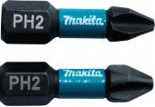 Makita B-63616 Impact Black (C-form) torziós csavarbehajtó bit, PH2-25mm, 2 db