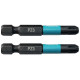 Makita B-63769 Impact Black (E-form) torziós csavarbehajtó bit, PZ3-50mm, 2 db