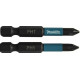 Makita B-63719 Impact Black (E-form) torziós csavarbehajtó bit, PH1-50mm, 2 db