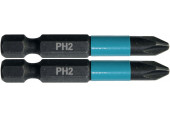 Makita B-63725 Impact Black (E-form) torziós csavarbehajtó bit, PH2-50mm, 2 db