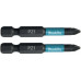 Makita B-63747 Impact Black (E-form) torziós csavarbehajtó bit, PZ1-50mm, 2 db