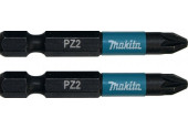 Makita B-63753 Impact Black (E-form) torziós csavarbehajtó bit, PZ2-50mm, 2 db