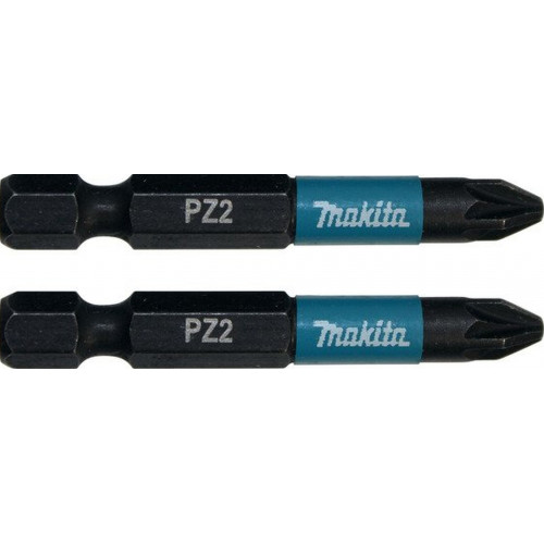 Makita B-63753 Impact Black (E-form) torziós csavarbehajtó bit, PZ2-50mm, 2 db