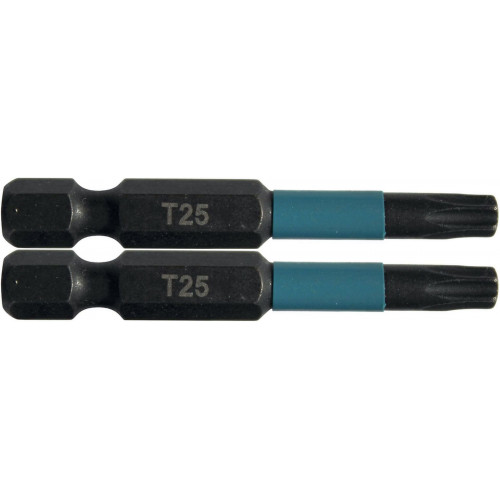 Makita B-63797 Impact Black (E-form) torziós csavarbehajtó bit, T25-50mm, 2 db