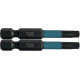 Makita B-63797 Impact Black (E-form) torziós csavarbehajtó bit, T25-50mm, 2 db