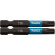 Makita B-63806 Impact Black (E-form) torziós csavarbehajtó bit, T30-50mm, 2 db