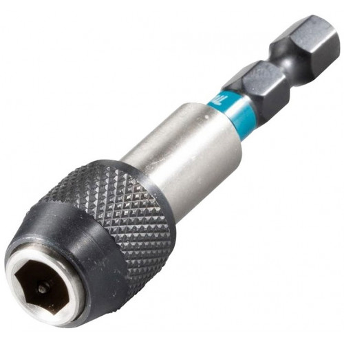 Makita B-66793 Impact Black (E-form) mágneses gyűrűs torziós bittartó, 1/4", 60 mm