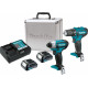 Makita CLX224X Akkus gépszett DF333DZ+TD110DZ Li-ion CXT 12V (2x1,5Ah+DC10WD+koffer)