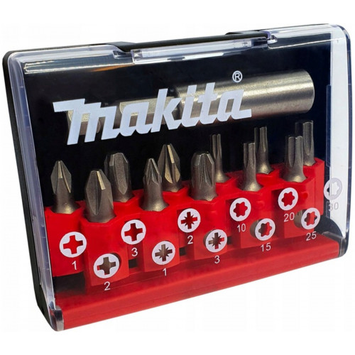 Makita D-31083-12 Bitkészlet standard 12db, 12x Makita D-31083-12 Bitkészlet standard 12db, 12x