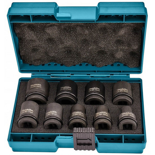 Makita D-41517 dugókulcs készlet, 1/2", 9 db