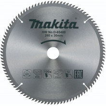 Makita D-65399 Standard körfűrészlap, 260x30mm 100Z