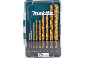 Makita D-72849 HSS-TiN, fémfúró készlet 1-10mm (1mm), 10db