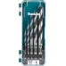 Makita D-72861 fafúró szett 4 -10 mm, 5 db