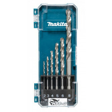 Makita D-75742 HSS-G Fémfúrószár készlet, hengeres befogás, 6 db