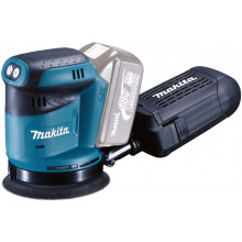 Makita DBO180Z Akkus excentercsiszoló 123mm, Li-ion LXT 18V, akku és töltő nélkül